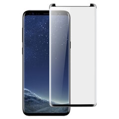 „Imak“ Tempered Glass полностью закрывающееся защитное стекло 0,2 мм - чёрный (Galaxy S9) цена и информация | Защитные пленки для телефонов | 220.lv