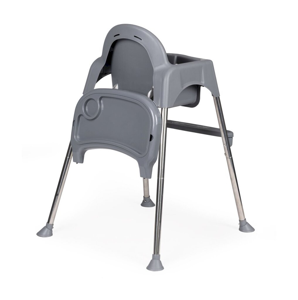 Barošanas krēsliņš Ecotoys 2in1, pelēks cena un informācija | Barošanas krēsli | 220.lv