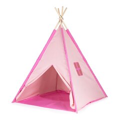 Bērnu indiāņu telts Ecotoys, rozā cena un informācija | Bērnu rotaļu laukumi, mājiņas | 220.lv
