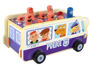 Koka arkādes spēle policijas autobuss cena un informācija | Attīstošās rotaļlietas | 220.lv