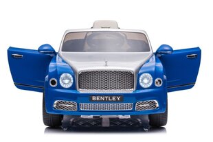 Vienvietīga elektriskā automašīna bērniem Bentley Mulsanne, zila cena un informācija | Bērnu elektroauto | 220.lv