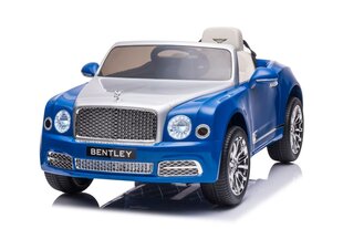 Vienvietīga elektriskā automašīna bērniem Bentley Mulsanne, zila цена и информация | Электромобили для детей | 220.lv