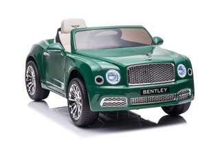 Детский электромобиль Bentley Mulsanne, зеленый цена и информация | Электромобили для детей | 220.lv