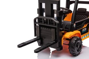 Детский электрический погрузчик JCB, желтый цена и информация | Электромобили для детей | 220.lv