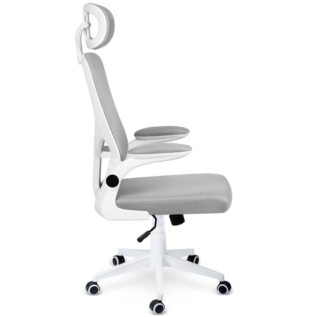 Biroja krēsls micro hybrid, Sofotel, misiņa pelēks cena un informācija | Biroja krēsli | 220.lv