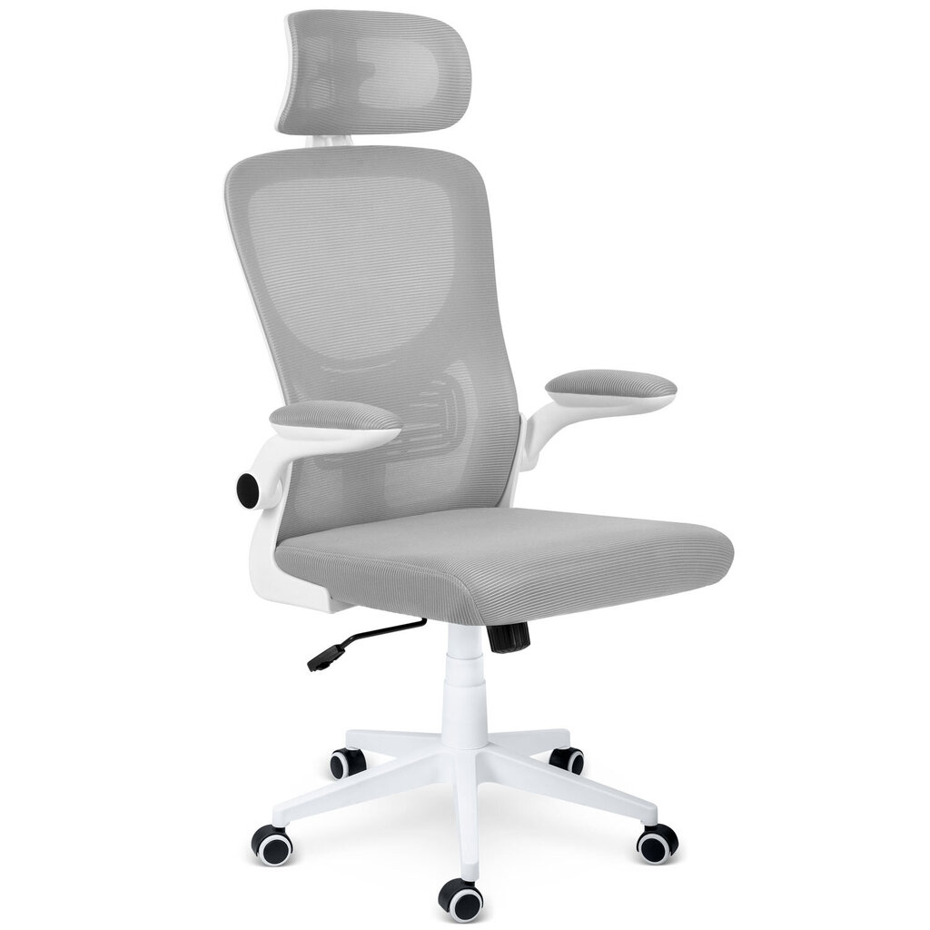Biroja krēsls micro hybrid, Sofotel, misiņa pelēks cena un informācija | Biroja krēsli | 220.lv