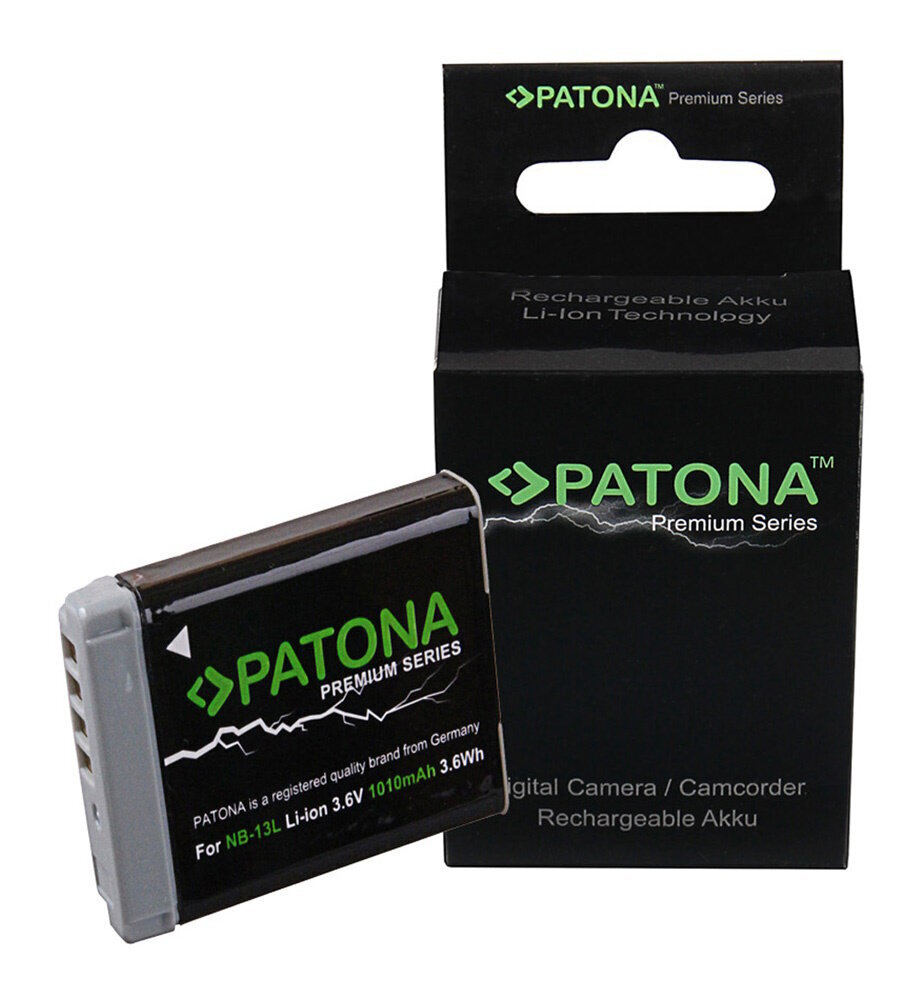 Patona Canon NB-13L цена и информация | Akumulatori fotokamerām | 220.lv
