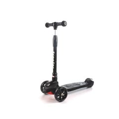 Самокат трехколесный Scooter черный цена и информация | Самокаты | 220.lv