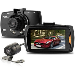 Videoreģistrators priekšējā un aizmugurējā kamera Full HD цена и информация | Видеорегистраторы | 220.lv
