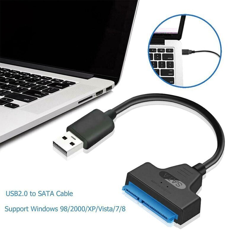 Adapteris SATA SSD HDD USB cena un informācija | Adapteri un USB centrmezgli | 220.lv