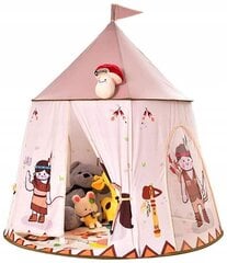 Bērnu telts Bestomi, rozā, 116x123 cm цена и информация | Детские игровые домики | 220.lv