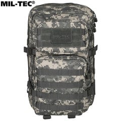 Militārā mugursoma US Assault Pack LG Mil-Tec AT-Digital, 36 L, pelēka cena un informācija | Pārgājienu un ceļojumu mugursomas | 220.lv