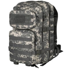 Militārā mugursoma US Assault Pack LG Mil-Tec AT-Digital, 36 L, pelēka цена и информация | Туристические, походные рюкзаки | 220.lv
