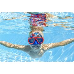 Маска для плавания детская Bestway, красная цена и информация | Маски для плавания | 220.lv