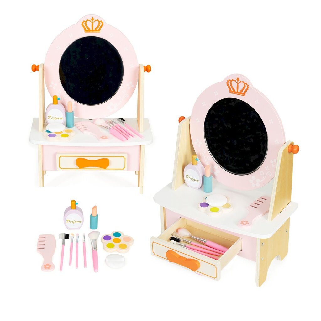 Koka tualetes galdiņš ar aksesuāriem cena un informācija | Rotaļlietas meitenēm | 220.lv