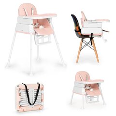 Barošanas krēsls 3in1, pink цена и информация | Стульчики для кормления | 220.lv