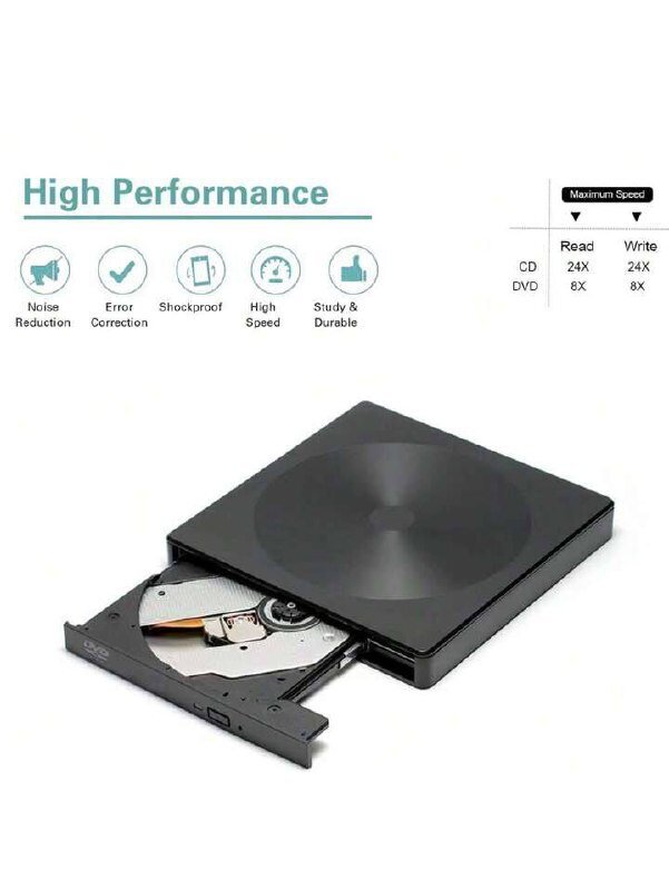 Ārējais DVD diskdziņš datoram, Electronics LV-374, 1 gab cena un informācija | Portatīvo datoru dzesēšanas paliktņi un citi piederumi | 220.lv