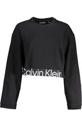 Женская толстовка Calvin Klein Micro Logo Black K20K205453BEH 560077428, черный цена и информация | Женские толстовки | 220.lv