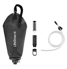 Ūdens filtru sistēma Lifestraw Peak Series Flex Gravity, 3l, pelēka cena un informācija | Velo mugursomas | 220.lv