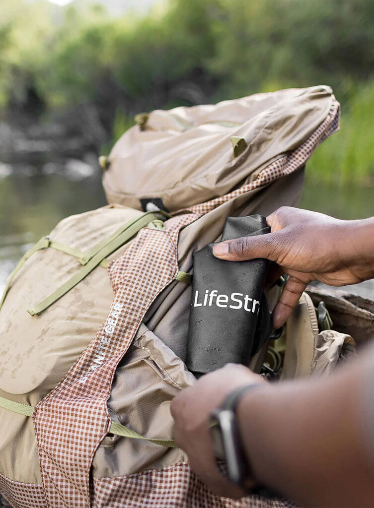 Ūdens filtru sistēma Lifestraw Peak Series Flex Gravity, 3l, pelēka цена и информация | Velo mugursomas | 220.lv