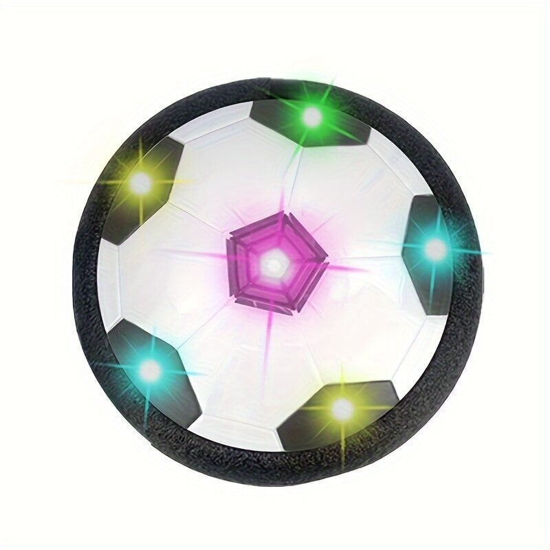 Pa virsmu slīdoša futbola bumba ar gaismām un mūziku Tech zone, 1 gab. cena un informācija | Rotaļlietas zēniem | 220.lv
