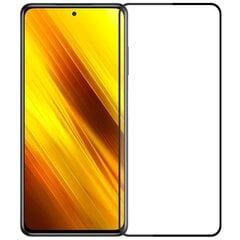 „Mofi“ Tempered Glass защитное стекло 0,26 мм - чёрный (Poco X3 / X3 Pro) цена и информация | Защитные пленки для телефонов | 220.lv