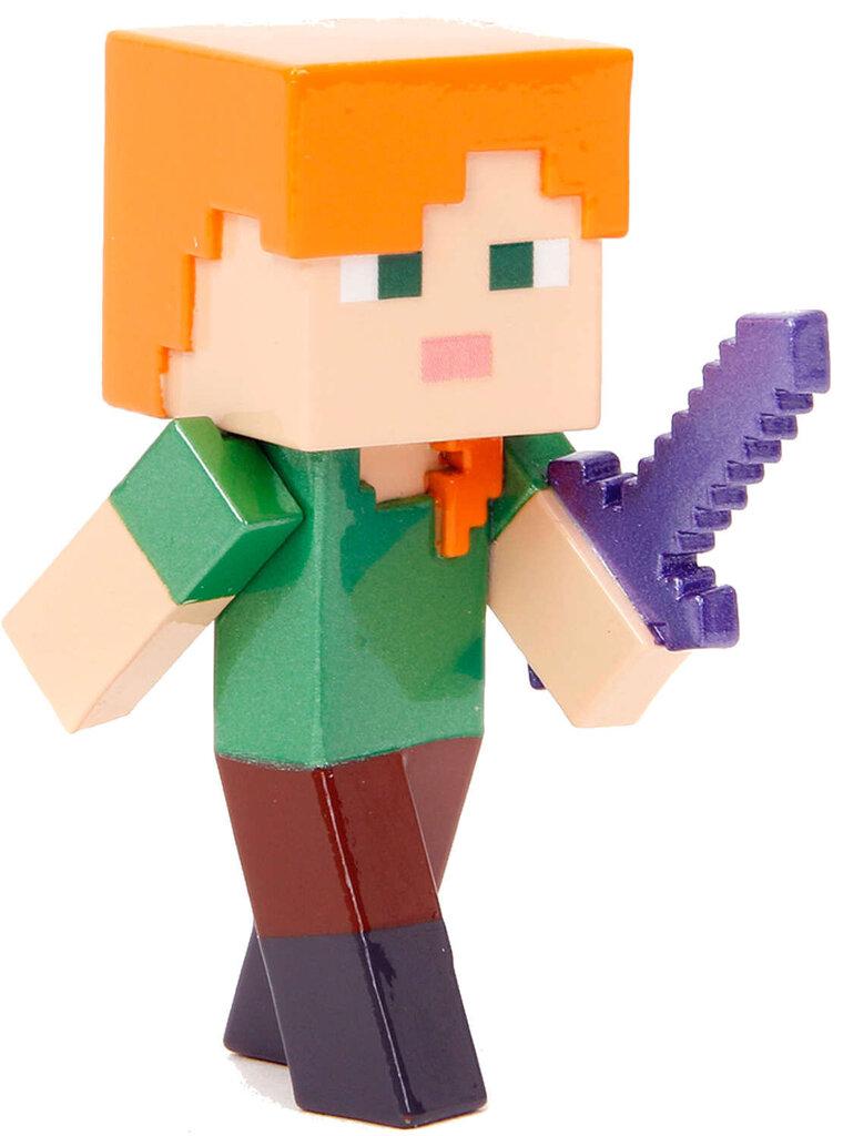 Kolekcionējama figūriņa Minecraft Alex Metalfigs, 6 cm cena un informācija | Rotaļlietas zēniem | 220.lv