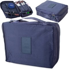 Дорожная косметичка для чемодана, синяя цена и информация | Чемоданы, дорожные сумки | 220.lv
