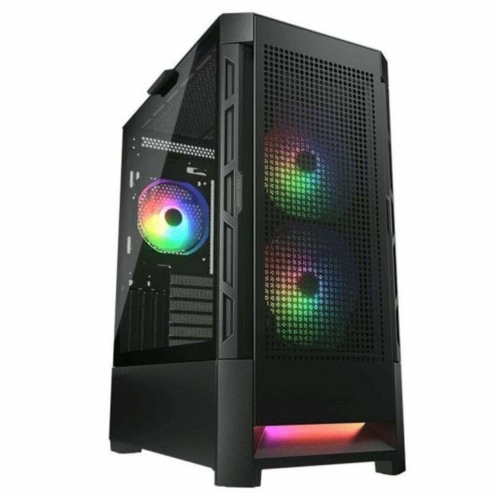 Cougar Duoface RGB Black 385ZD10.0001 цена и информация | Datoru korpusi | 220.lv