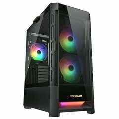 Cougar Duoface RGB Black 385ZD10.0001 цена и информация | Корпуса | 220.lv