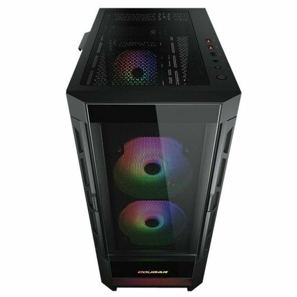 Cougar Duoface RGB Black 385ZD10.0001 цена и информация | Datoru korpusi | 220.lv