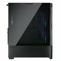 Cougar Duoface RGB Black 385ZD10.0001 цена и информация | Корпуса | 220.lv