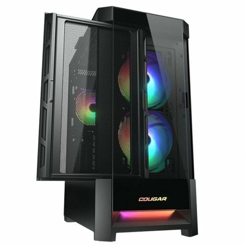 Cougar Duoface RGB Black 385ZD10.0001 цена и информация | Datoru korpusi | 220.lv