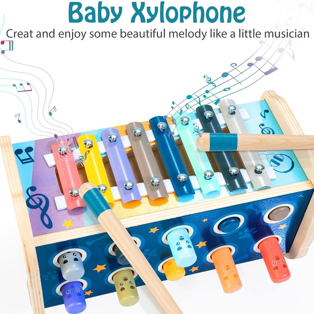 Ksilofons bērniem Kidwill cena un informācija | Attīstošās rotaļlietas | 220.lv
