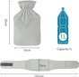 Homealexa M15 Karstā ūdens pudele ar vāku, jostas maisiņš 1 l cena un informācija | Sildošās preces | 220.lv