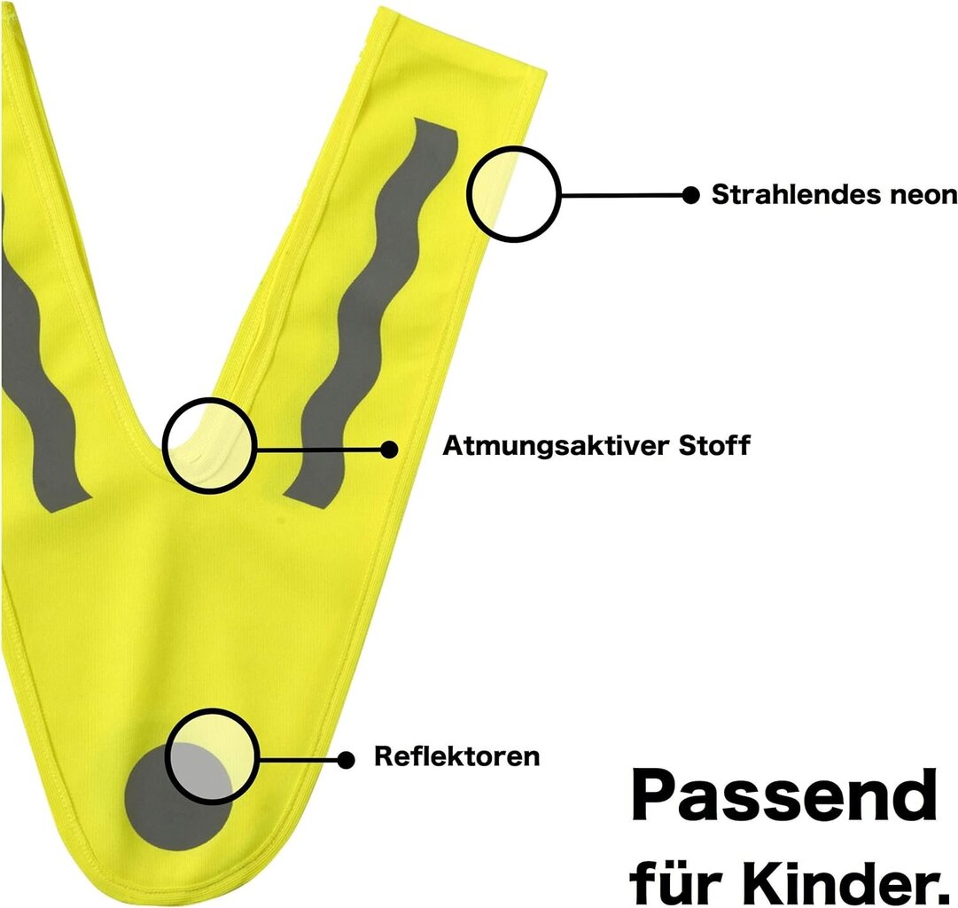 TK Group V formas atstarojoša veste bērniem цена и информация | Aptieciņas, drošības preces | 220.lv