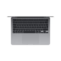 MacBook Air 13" Apple M3 8C CPU 8C GPU/8GB/256GB SSD/Space Grey/RUS - MRXN3RU/A cena un informācija | Portatīvie datori | 220.lv