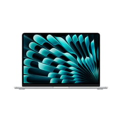 MacBook Air 13" Apple M3 chip with 8-core CPU and 10-core GPU, 8GB, 512GB SSD - Silver - MRXR3ZE/A cena un informācija | Portatīvie datori | 220.lv