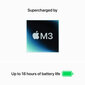 MacBook Air 13" Apple M3 chip with 8-core CPU and 8-core GPU, 8GB, 256GB SSD - Starlight - MRXT3KS/A cena un informācija | Portatīvie datori | 220.lv
