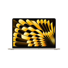 MacBook Air 13" Apple M3 chip with 8-core CPU and 8-core GPU, 8GB, 256GB SSD - Starlight - MRXT3KS/A цена и информация | Ноутбуки | 220.lv