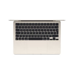 MacBook Air 13" Apple M3 chip with 8-core CPU and 8-core GPU, 8GB, 256GB SSD - Starlight - MRXT3KS/A цена и информация | Ноутбуки | 220.lv