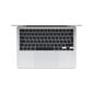 MacBook Air 13" Apple M3 8C CPU 10C GPU/16GB/512GB SSD/Silver/INT - MXCT3ZE/A цена и информация | Portatīvie datori | 220.lv