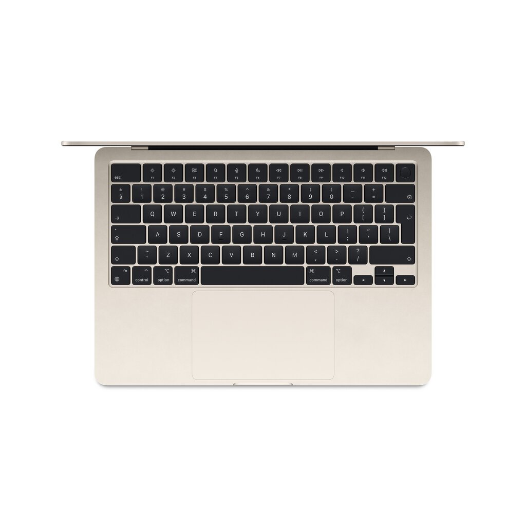 MacBook Air 13" Apple M3 8C CPU 10C GPU/16GB/512GB SSD/Starlight/SWE - MXCU3KS/A цена и информация | Portatīvie datori | 220.lv