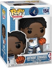 Figūriņa Funko POP! NBA: Anthony Edwards Minnesota Timberwolves White Uniform cena un informācija | Datorspēļu suvenīri | 220.lv