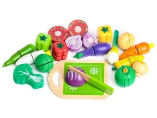 Rotaļu dārzeņi Ecotoys, 20 gab. цена и информация | Игрушки для девочек | 220.lv