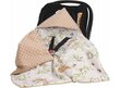Babymam sega ar kapuci autokrēsliņam, 80x80 cm цена и информация | Spilveni, guļammaisi, konverti jaundzimušajiem | 220.lv