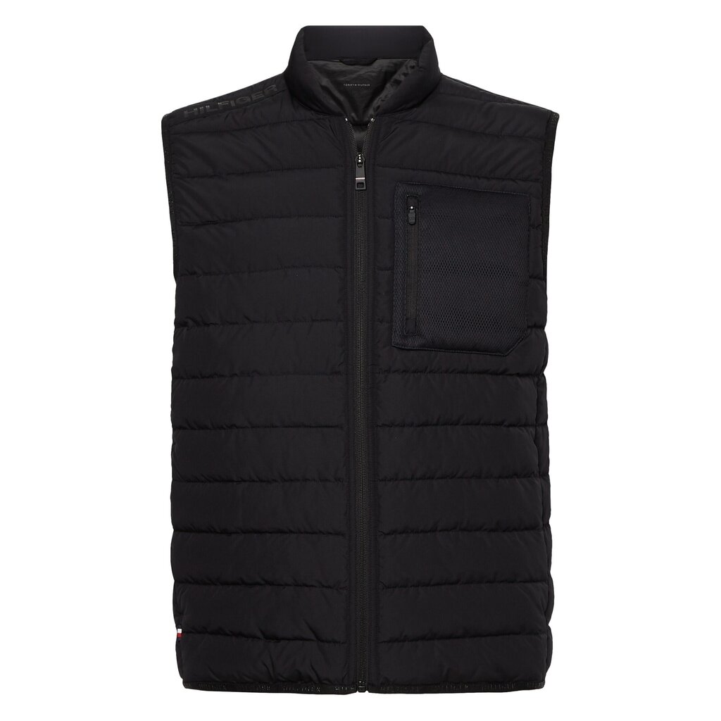 Tommy Hilfiger veste vīriešiem 8720641510196, melna cena un informācija | Vīriešu vestes | 220.lv