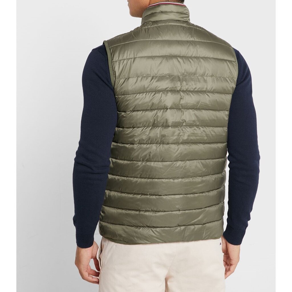 Tommy Hilfiger veste vīriešiem 8720114554467, zaļa cena un informācija | Vīriešu vestes | 220.lv