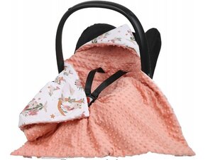 Babymam sega ar kapuci autokrēsliņam, 80x80 cm cena un informācija | Spilveni, guļammaisi, konverti jaundzimušajiem | 220.lv