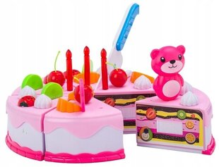 Торт на день рождения, разрезанный, пластик цена и информация | Игрушки для девочек | 220.lv